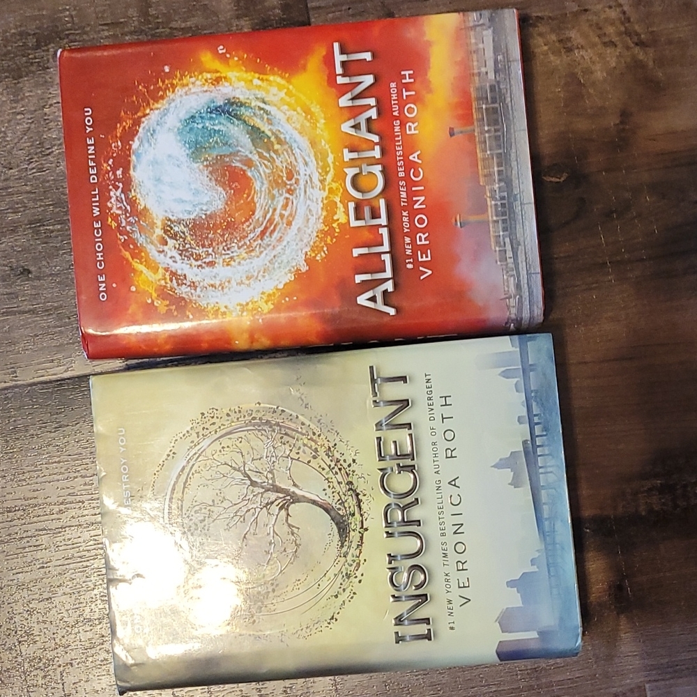 Insurgent and Allegiant books